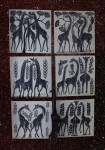 Giraffes by Six Painters 